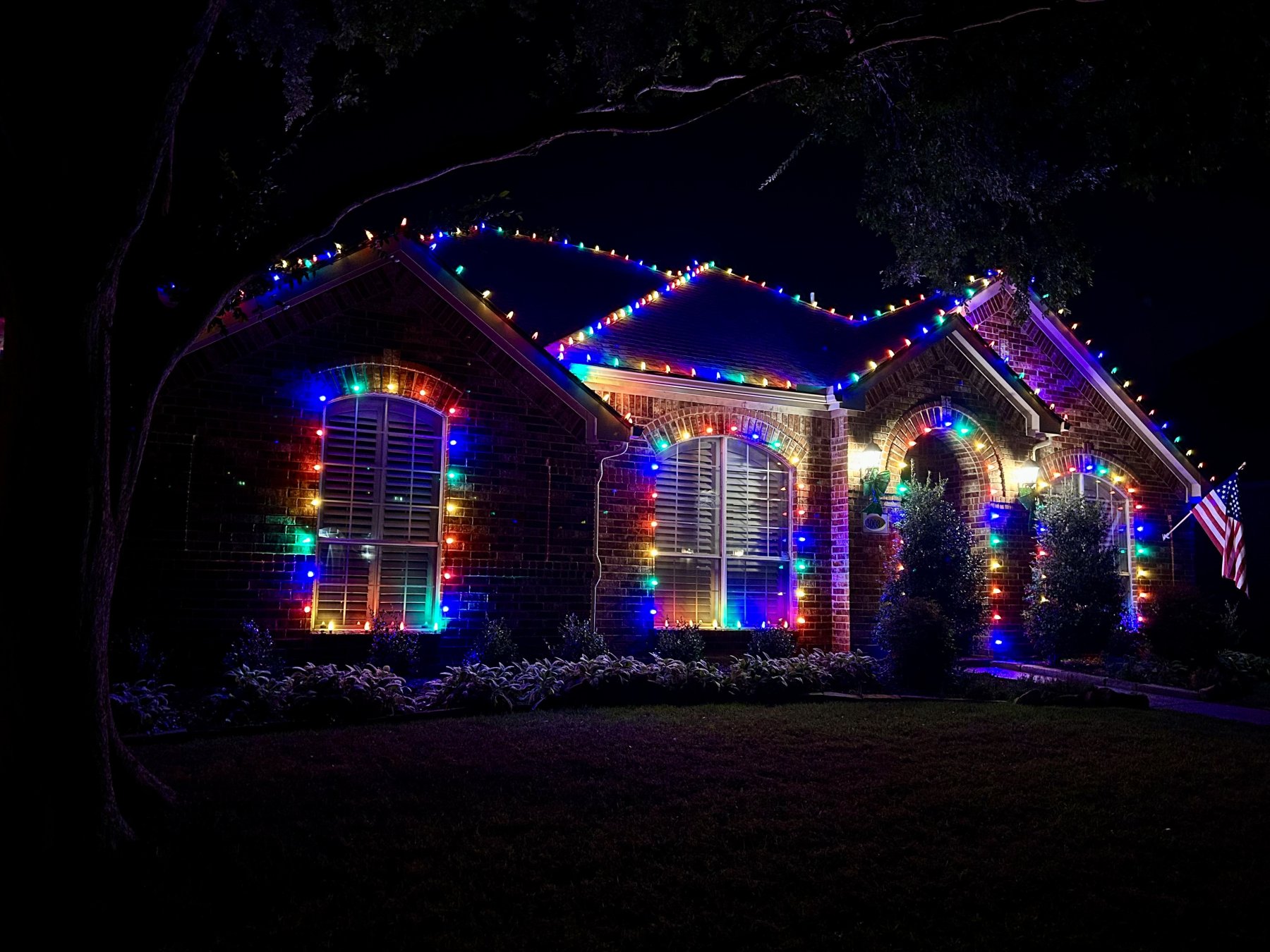 Christmas Light Installation