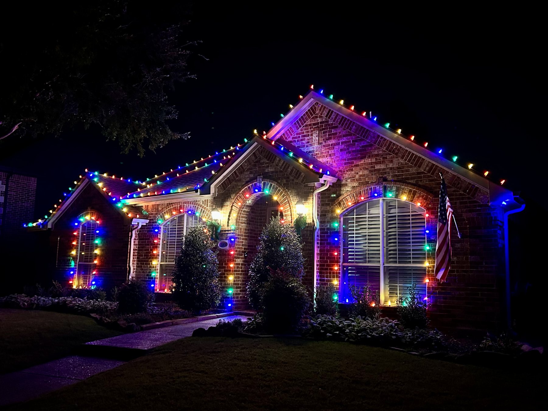 Christmas Light Installation